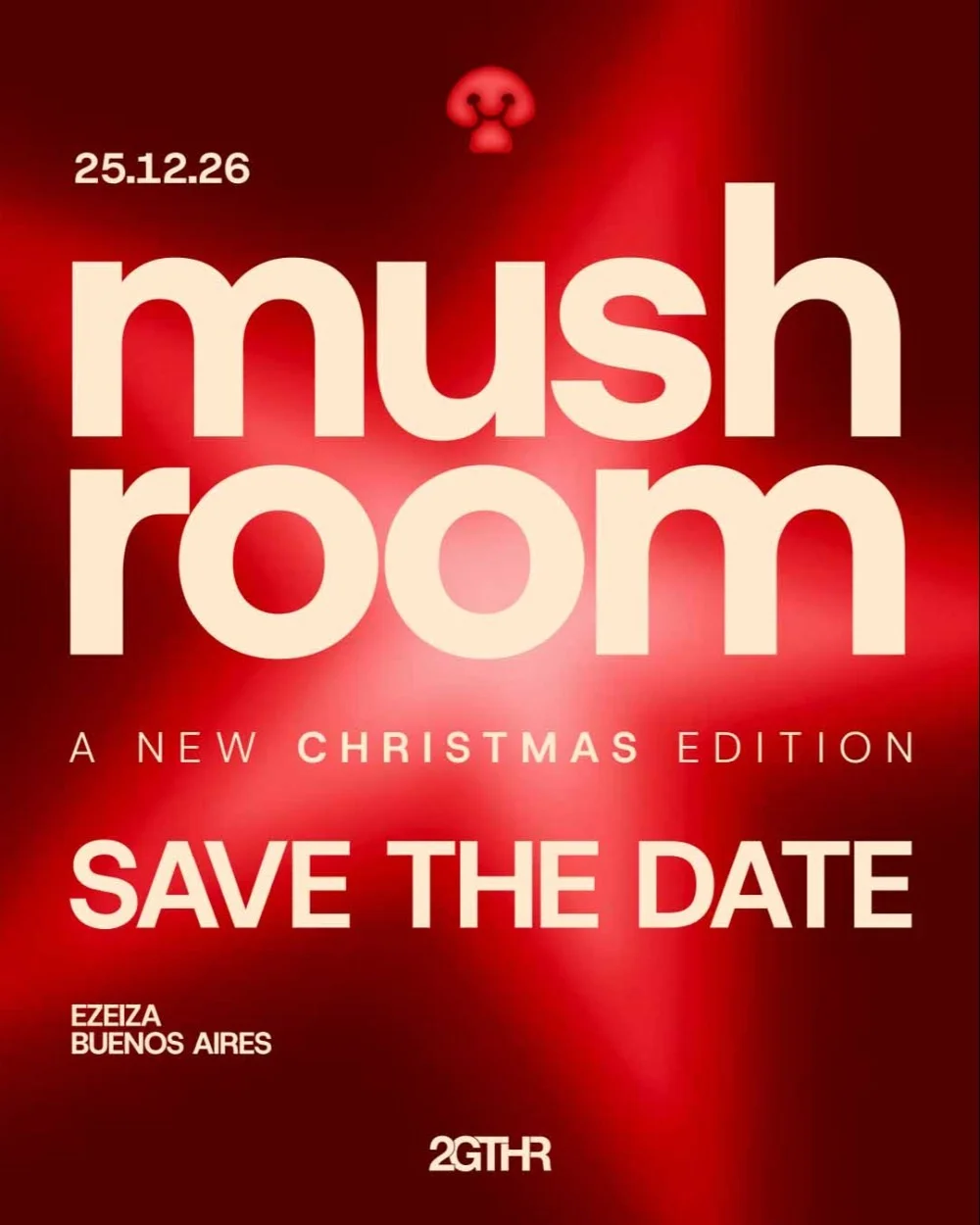Flyer de MUSHROOM CHRISTMAS, 24.12.2026